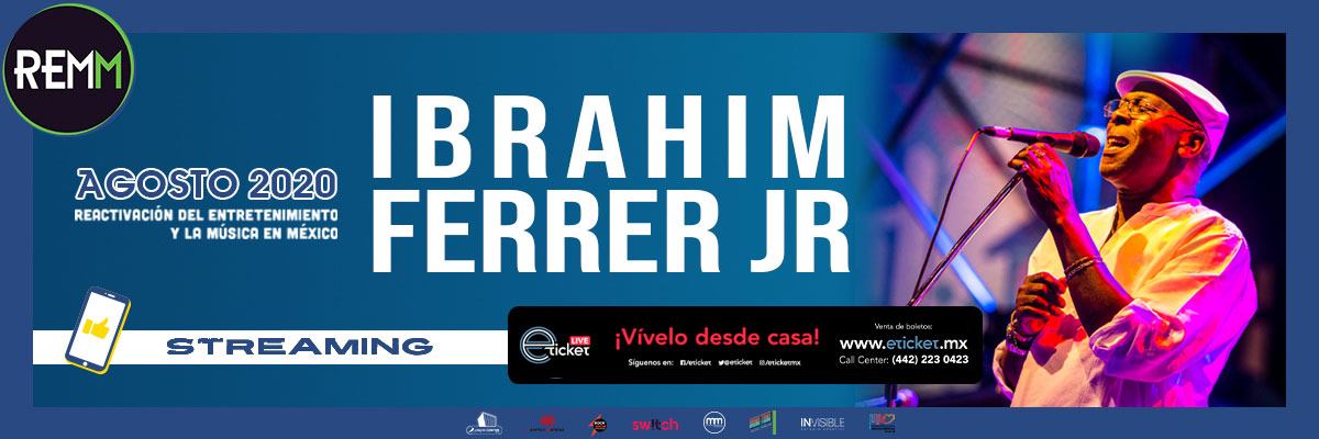 IBRAHIM FERRER JR PRESENTARÁ » UNA NOCHE EN LA HABANA» EN FORMATO STREAMING