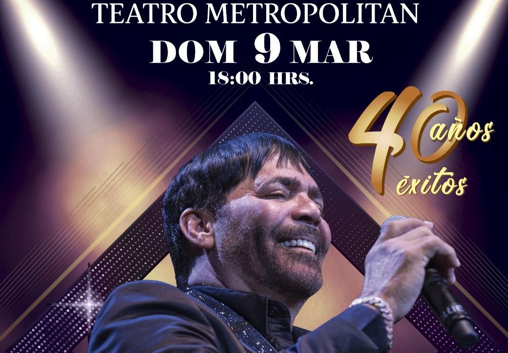 WILLIE GONZÁLEZ CELEBRARÁSU 40 ANIVERSARIO EN ELTEATRO METROPÓLITAN CONCONCIERTO SINFÓNICO