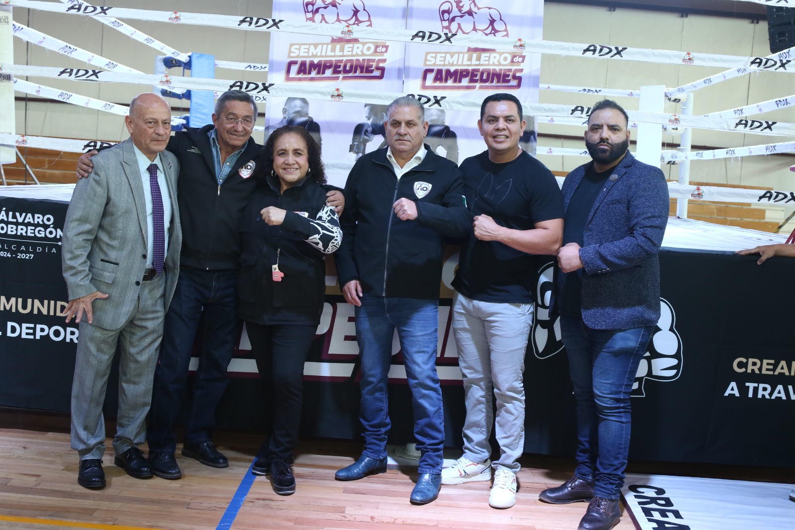 PESAJE OFICIAL, FUNCIÓN ÁLVARO OBREGÓN: TM BOXING